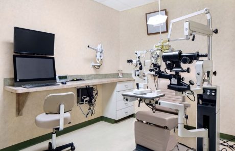 an Eye Exam Room of the New Jersey Eye Center